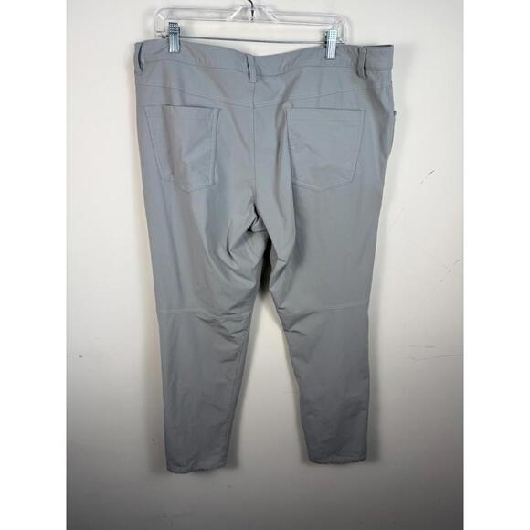 Lululemon ABC Classic Fit Stretch Chinos Pants Grey 40x32 - Picture 4 of 9